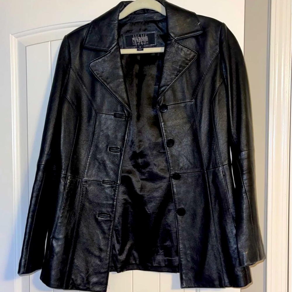 Wilson leather coat
